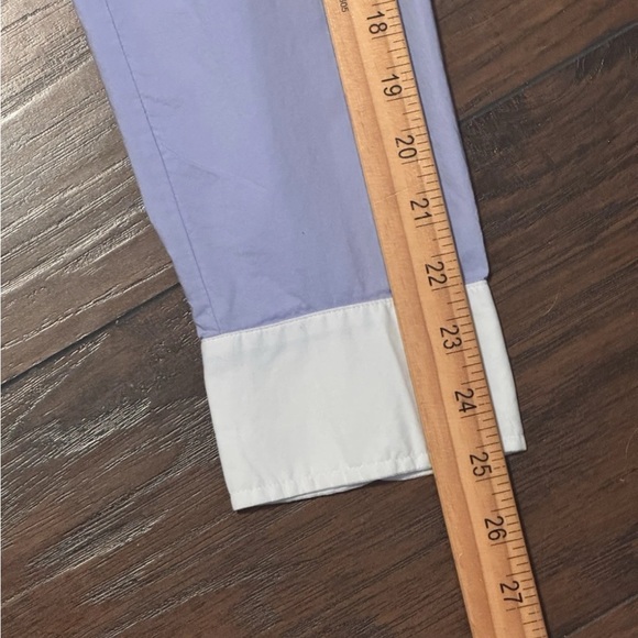 Kate Spade Broome Street Shirt Women's X-Large XL Peplum Button Up Blue L/S - Picture 11 of 11